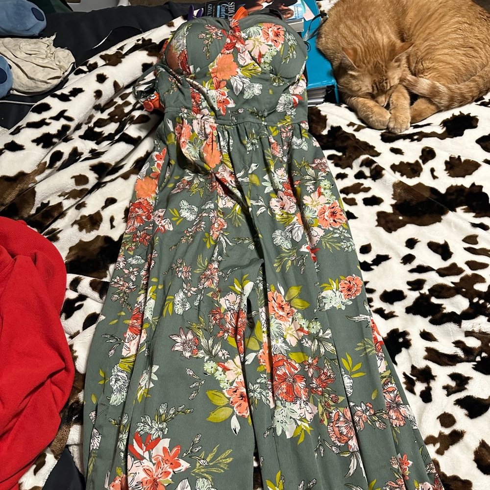 Floral jumpsuit